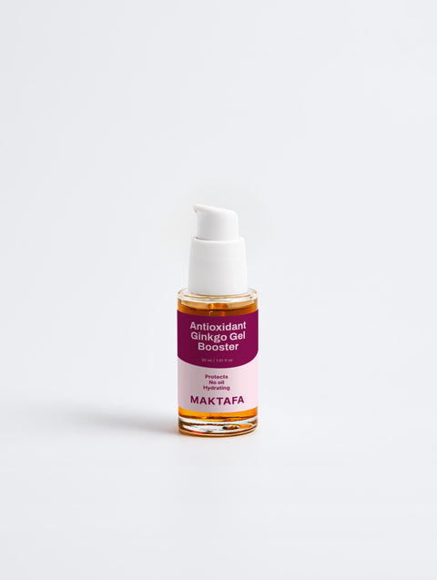 Antioxidant Ginkgo Gel Booster – Shield Your Skin from Free Radicals & Pollution 🌿✨