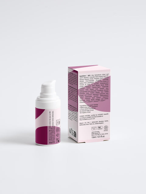 Calming Eye Cream with 1% Cannabidiol – Hydrate, Soothe & Brighten 👁️🌿