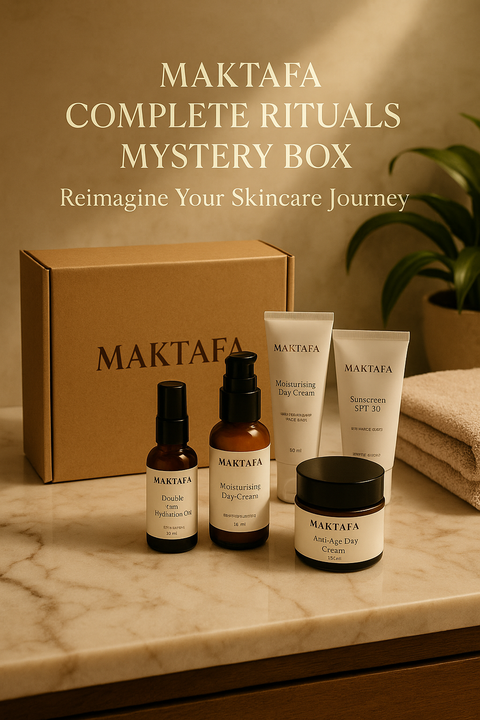 Maktafa Complete Rituals Mystery Box – Reimagine Your Skincare Journey