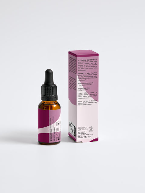 Caffeine Gel Booster – Instant Refreshment for Tired, Puffy Skin ☕✨