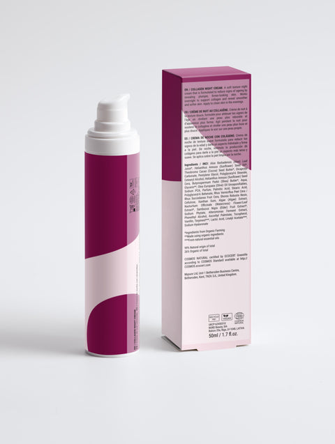 Collagen Anti-Age Night Cream – Wake Up to Plumper, Smoother Skin ✨🌿