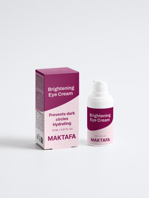 Brightening Eye Cream – Hydrating & Dark Circle Defense 🌿