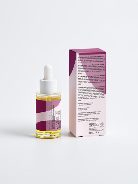 Natural Retinol-Alternative Oil Serum – Your Gentle Path to Youthful, Radiant Skin ✨