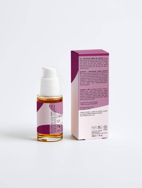 Antioxidant Ginkgo Gel Booster – Shield Your Skin from Free Radicals & Pollution 🌿✨