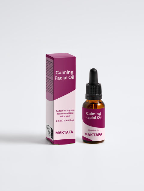 Calming Facial Oil – Hydrate, Soothe & Glow Naturally 🌿