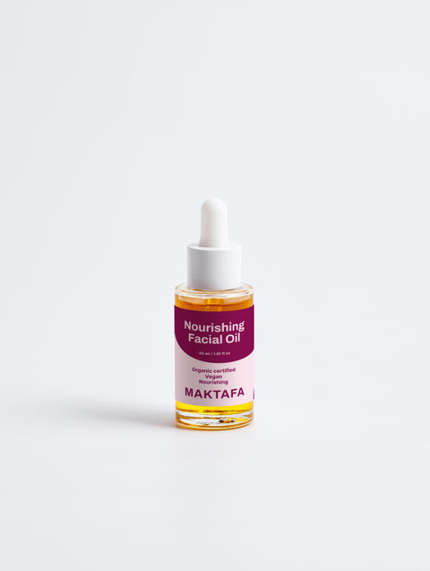 Nourishing Facial Oil – 100% Organic Radiance for Your Skin ✨🌿