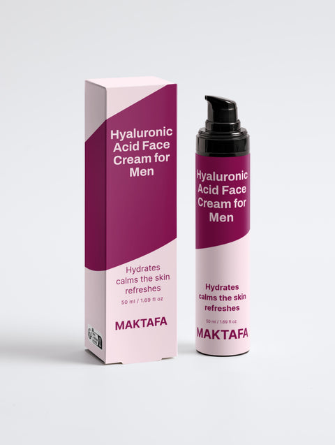 Hyaluronic Acid Face Cream for Men: Hydrate, Refresh & Revitalize Your Skin 💧