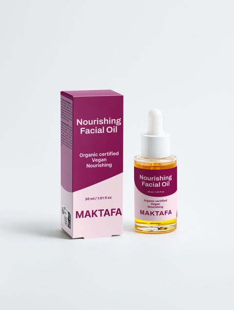 Nourishing Facial Oil – 100% Organic Radiance for Your Skin ✨🌿