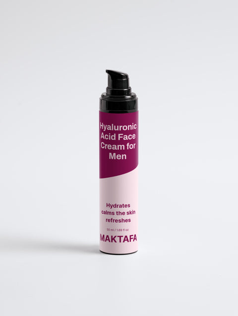 Hyaluronic Acid Face Cream for Men: Hydrate, Refresh & Revitalize Your Skin 💧