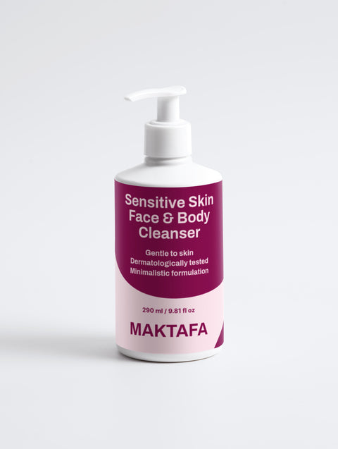 Sensitive Skin Face & Body Cleanser – Pure & Gentle Care 🌸🧼