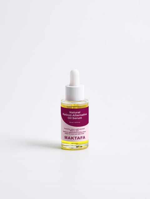 Natural Retinol-Alternative Oil Serum – Your Gentle Path to Youthful, Radiant Skin ✨